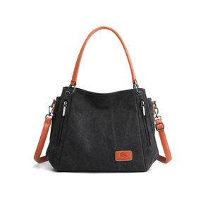 KADIN SÜET CANVAS TOTE ÇAPRAZ ÇANTA