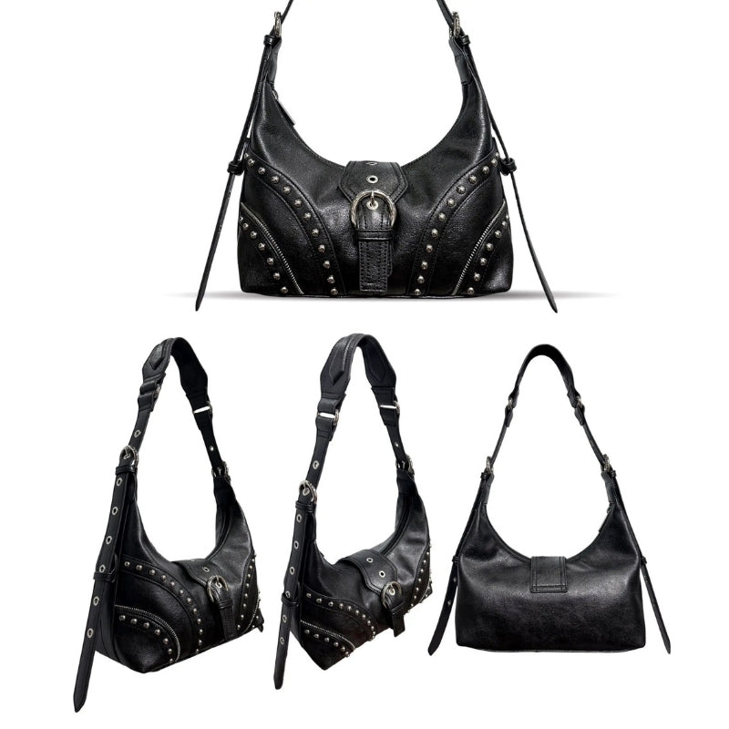 CULTIVATOR Original Retro Rivet Crossbody Bag