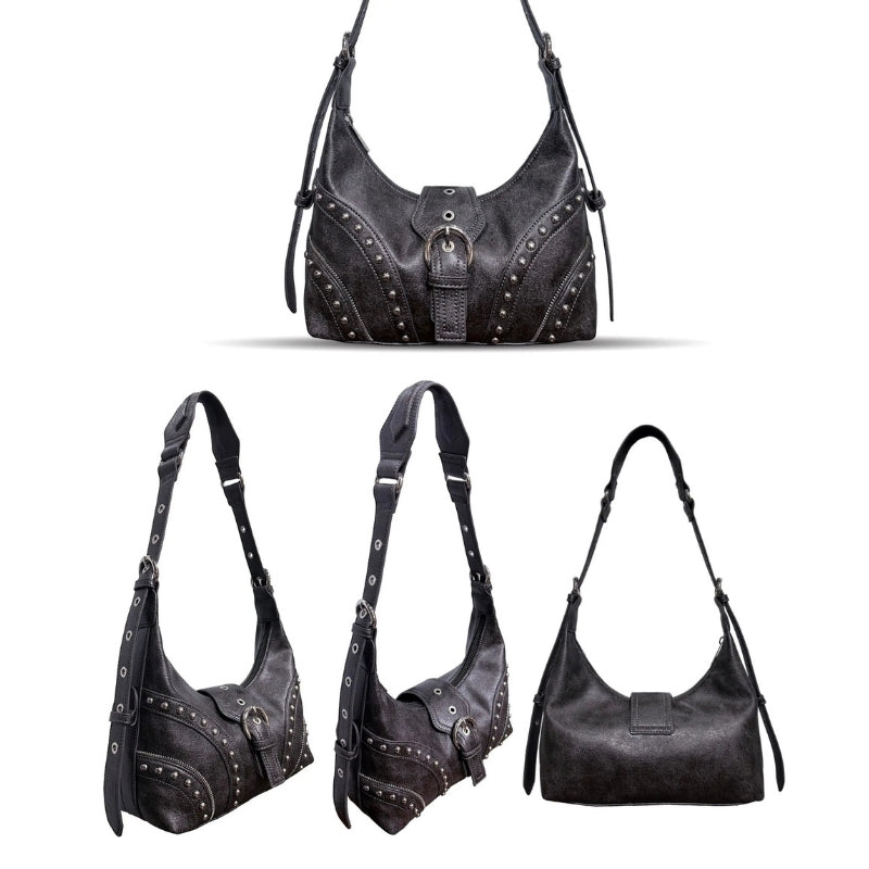 CULTIVATOR Original Retro Rivet Crossbody Bag