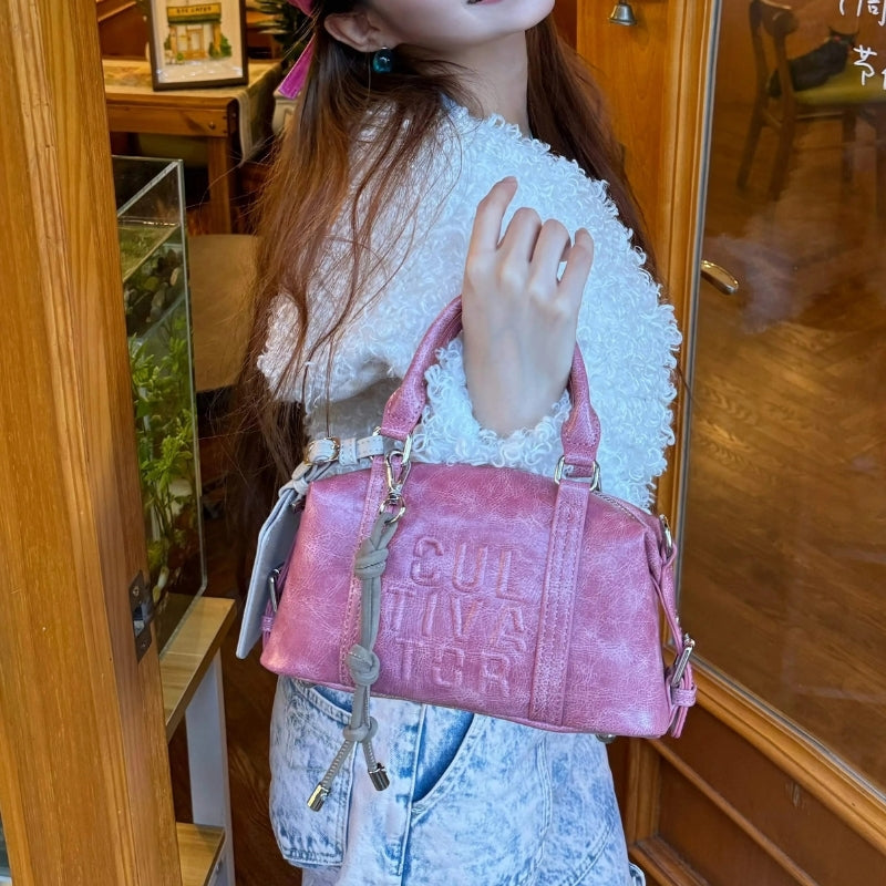 CULTIVATOR Niche Utility Mini Boston Bag – Compact Crossbody for