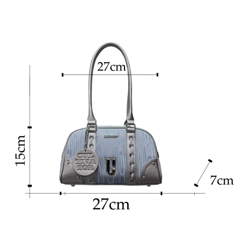 CULTIVATOR Original Niche Casual PU Boston Bag