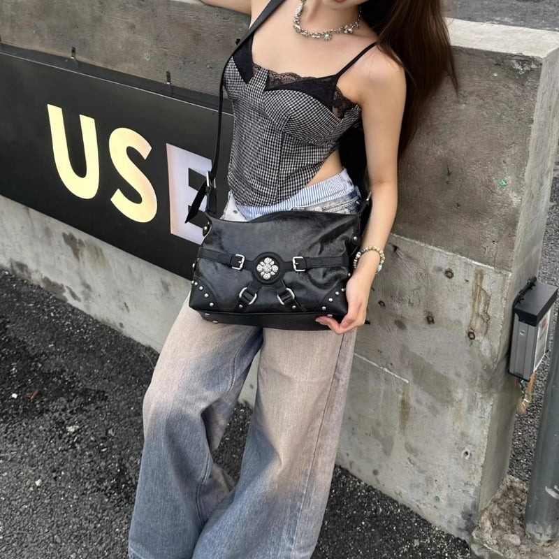 CULTIVATOR Original Niche Clover-Pattern PU Handbag