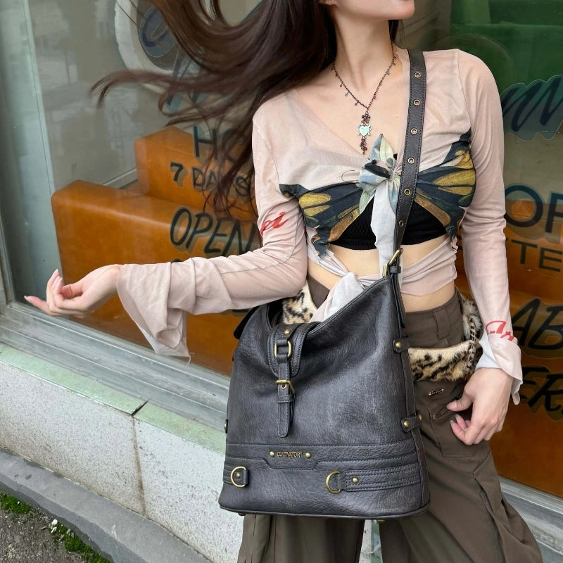 CULTIVATOR Original Niche Crossbody Tote Bag – Women’s PU Shoulder Bag