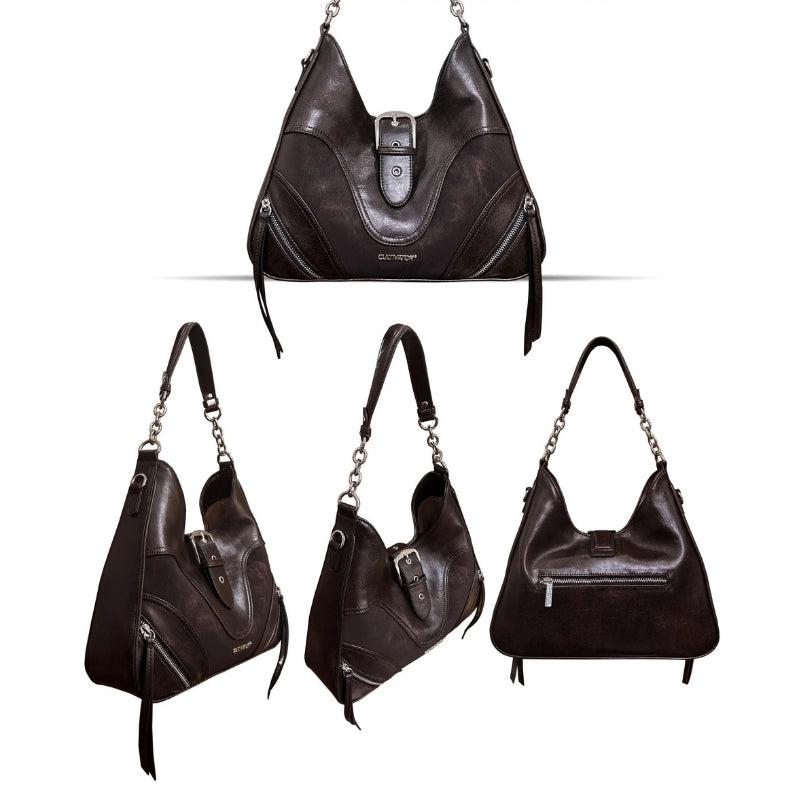 CULTIVATOR Original Niche Retro PU Handbag – Women’s Shoulder Bag