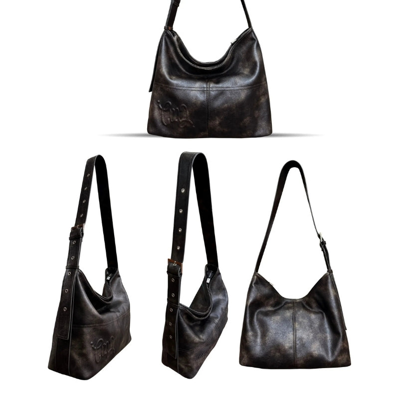 CULTIVATOR Original Niche Retro COY PU Handbag – Women’s Soft Shoulder Tote