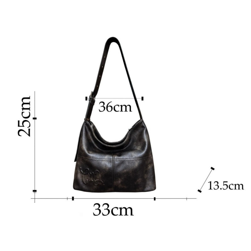 CULTIVATOR Original Niche Retro COY PU Handbag – Women’s Soft Shoulder Tote