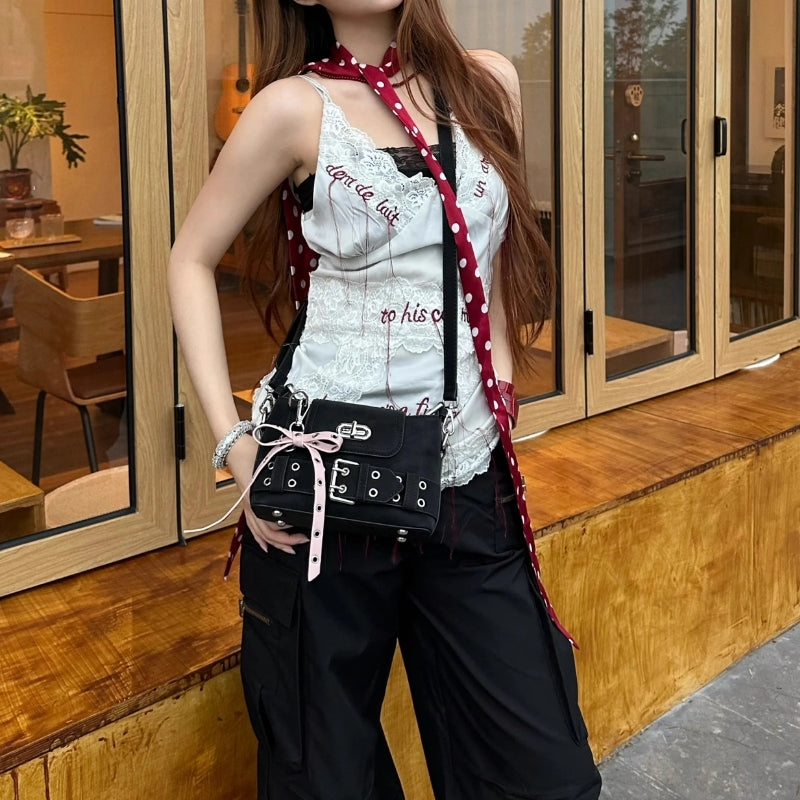 CULTIVATOR Original Retro Contrast PU Mini Handbag – Women’s Shoulder Bag