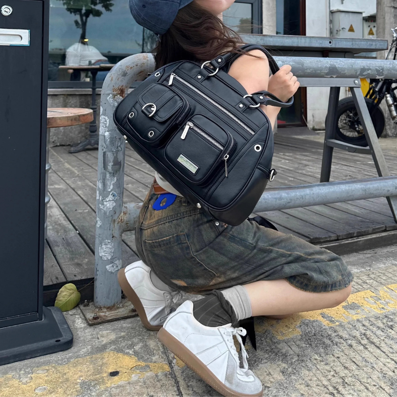 CULTIVATOR Original Niche Retro Soft PU Shoulder Bag