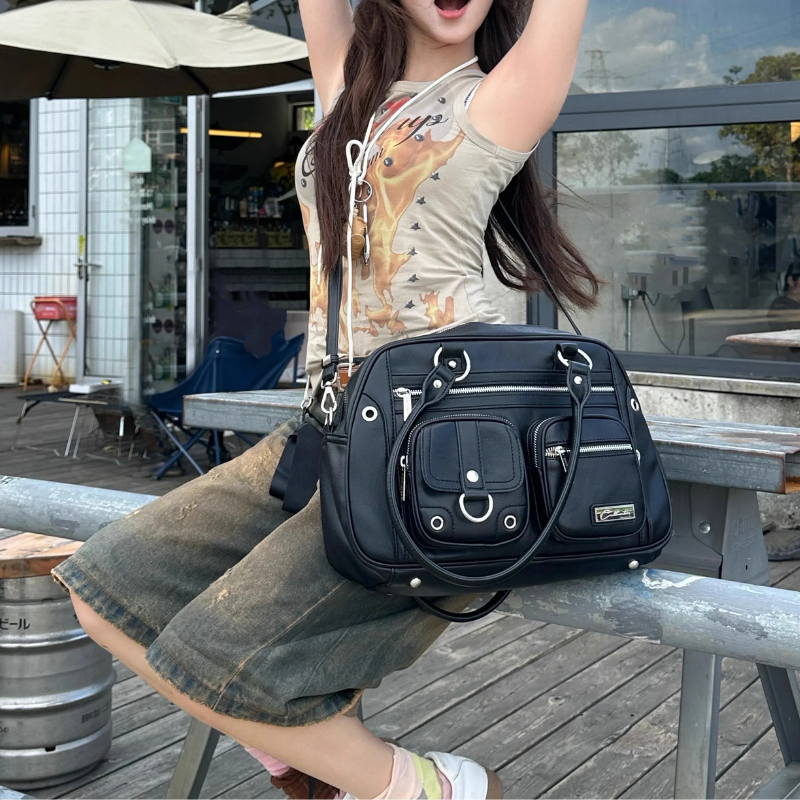 CULTIVATOR Original Niche Retro Soft PU Shoulder Bag