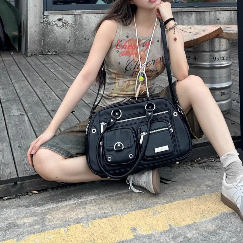 CULTIVATOR Original Niche Retro Soft PU Shoulder Bag