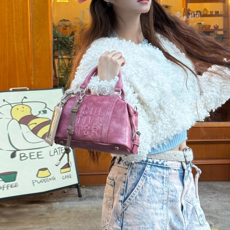 CULTIVATOR Niche Utility Mini Boston Bag – Compact Crossbody for