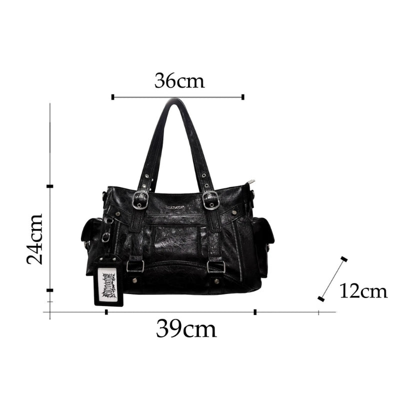 CULTIVATOR Original Niche Wide PU Tote Bag