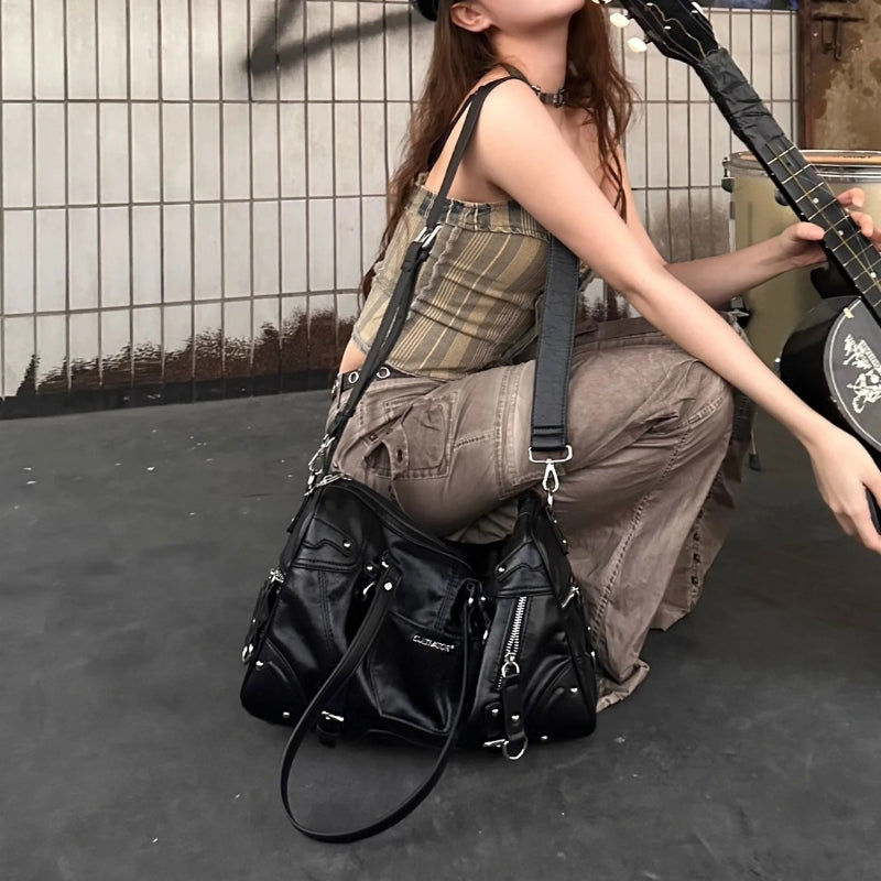 CULTIVATOR Original Niche Retro PU Handbag