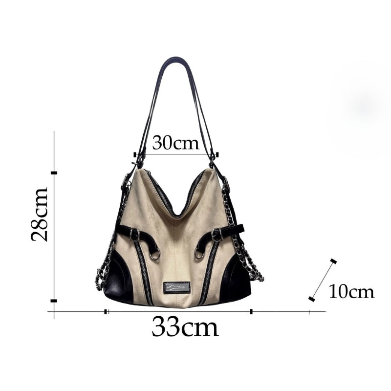 CULTIVATOR Original Niche Suede-Texture Multi-Function Women’s Backpack