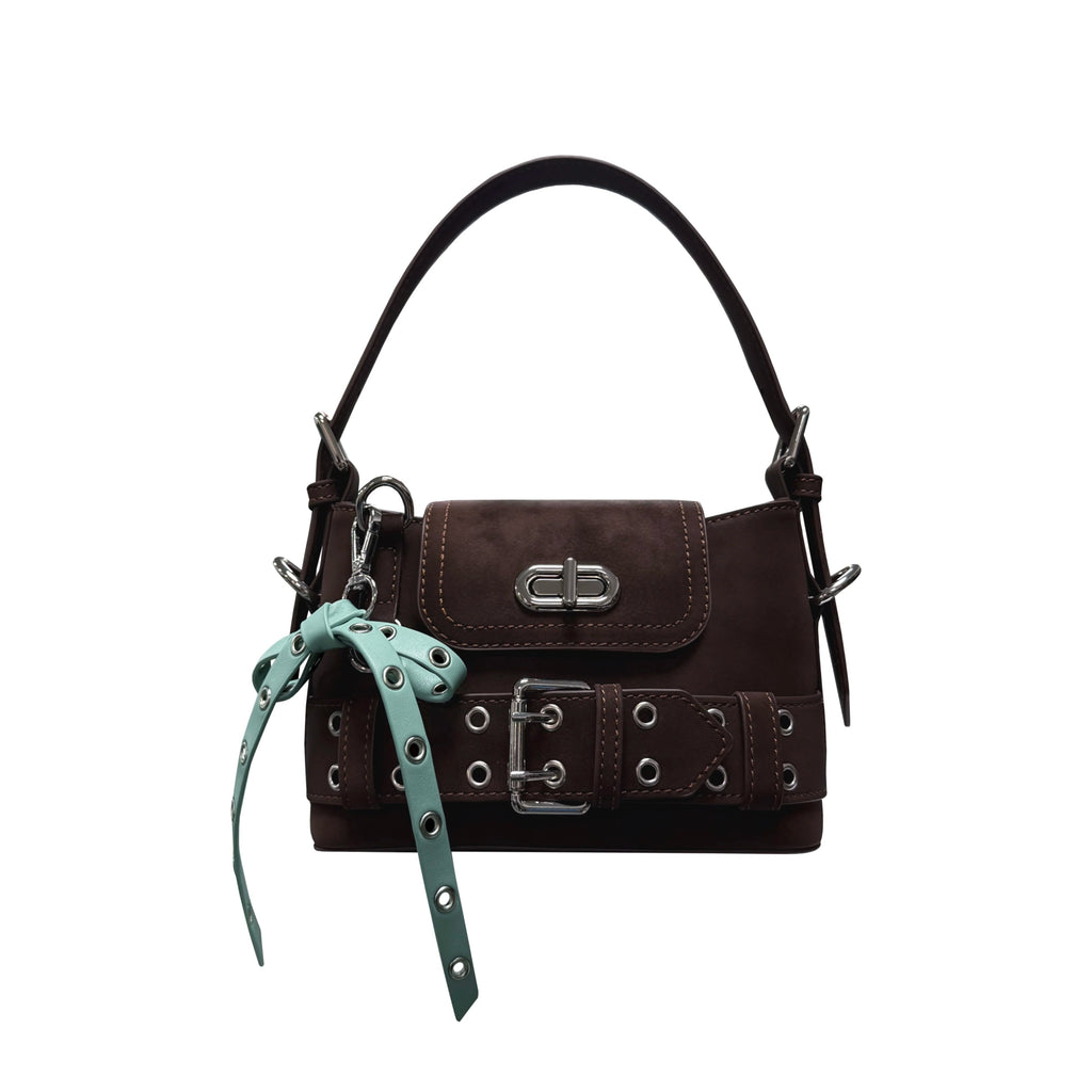 CULTIVATOR Original Retro Contrast PU Mini Handbag – Women’s Shoulder Bag