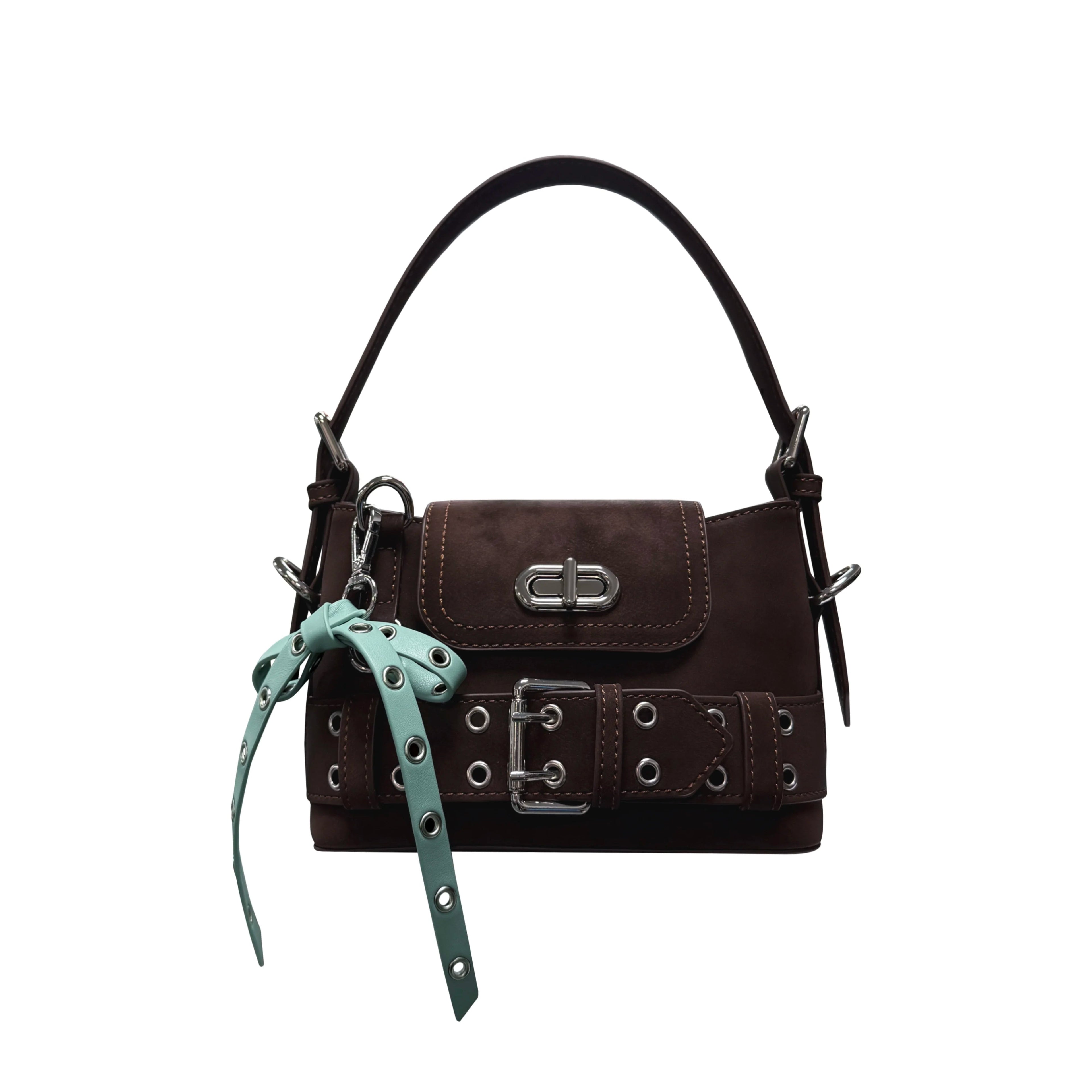 CULTIVATOR Original Retro Contrast PU Mini Handbag – Women’s Shoulder Bag