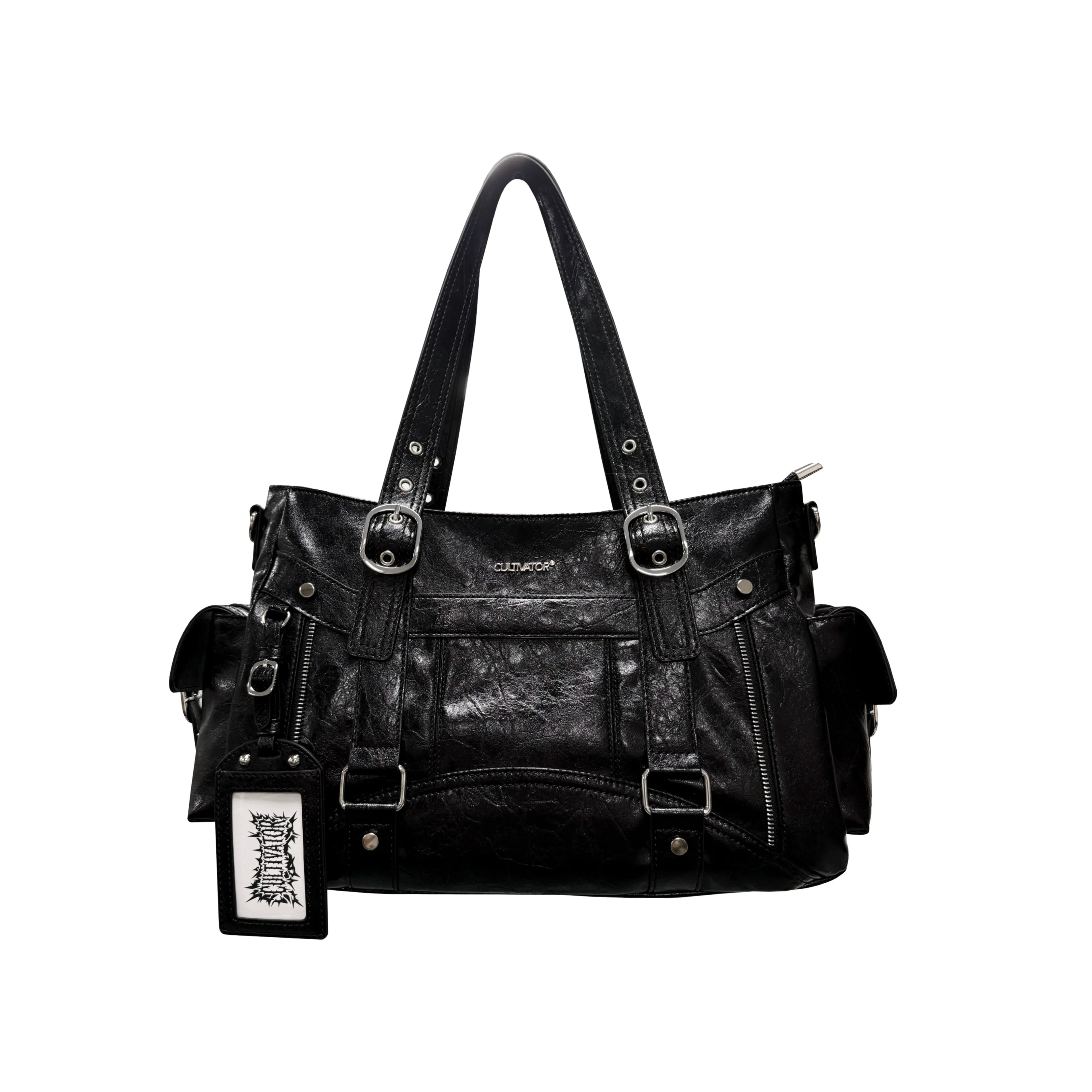 CULTIVATOR Original Niche Wide PU Tote Bag