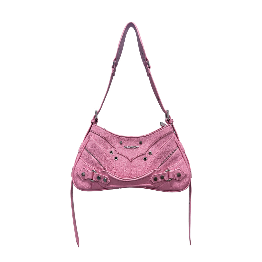 CULTIVATOR Niche Waxed PU Shoulder Bag Y2K