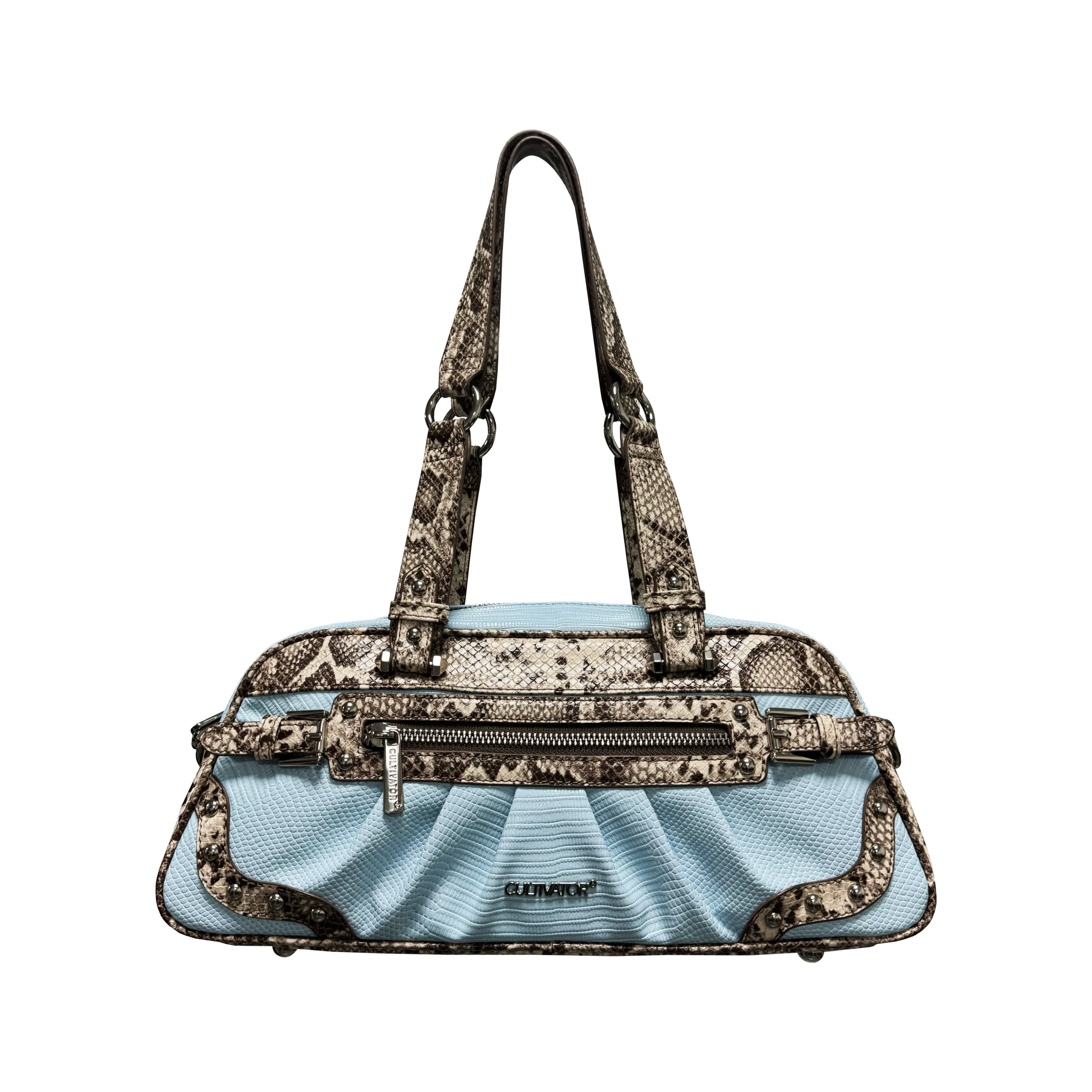 CULTIVATOR Original Niche Snake-Embossed PU Handbag