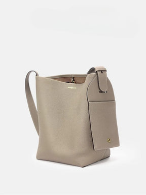 DEUTZA NOIR BUCKET – LÜKS DERİ KADIN BUCKET ÇANTA