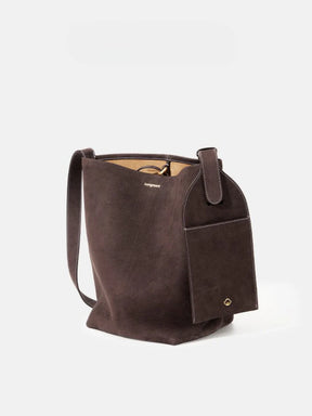 DEUTZA NOIR BUCKET – LÜKS DERİ KADIN BUCKET ÇANTA