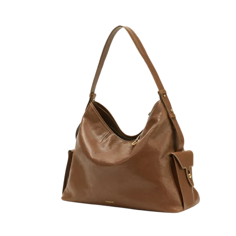 LARGE SIENA HOBO VINTAGE OMUZ ÇANTASI