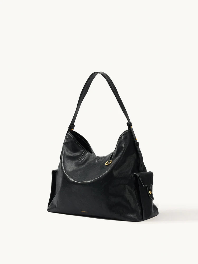 LARGE SIENA HOBO VINTAGE OMUZ ÇANTASI