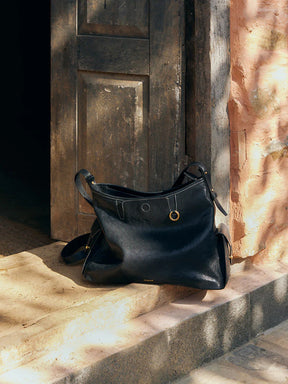 LARGE SIENA HOBO VINTAGE OMUZ ÇANTASI