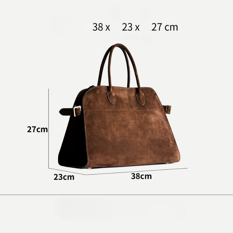 Marvoux Suede Tote Bag