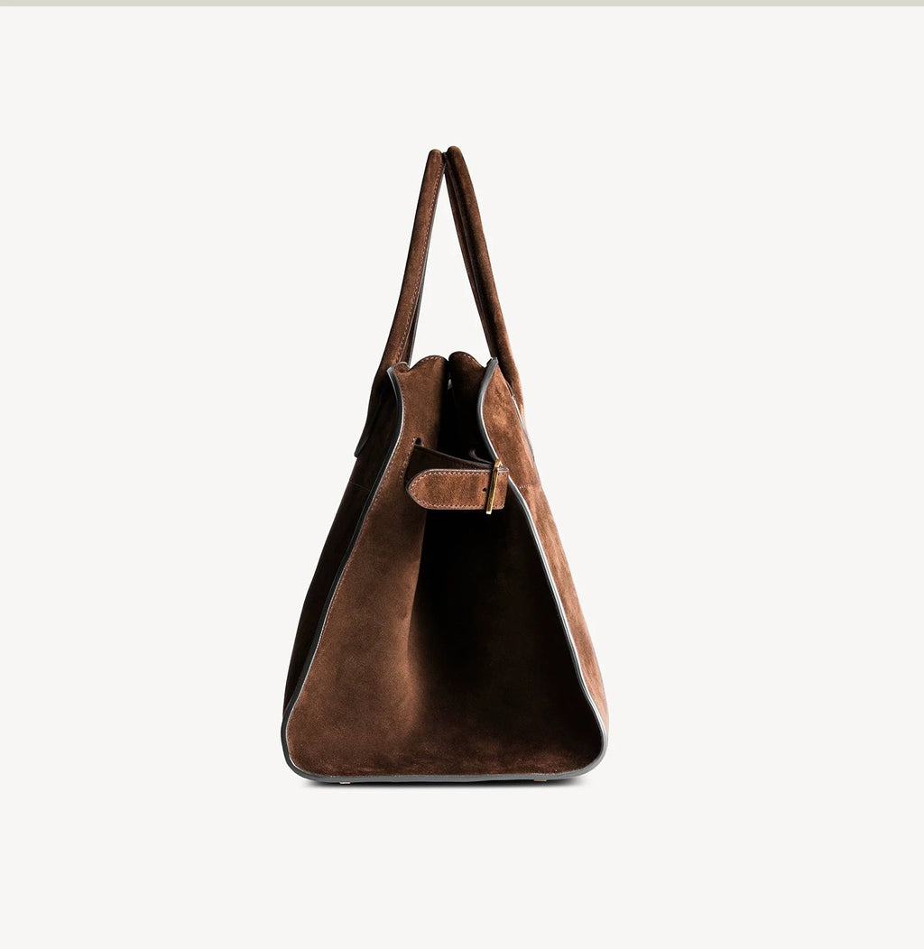 Marvoux Suede Tote Bag