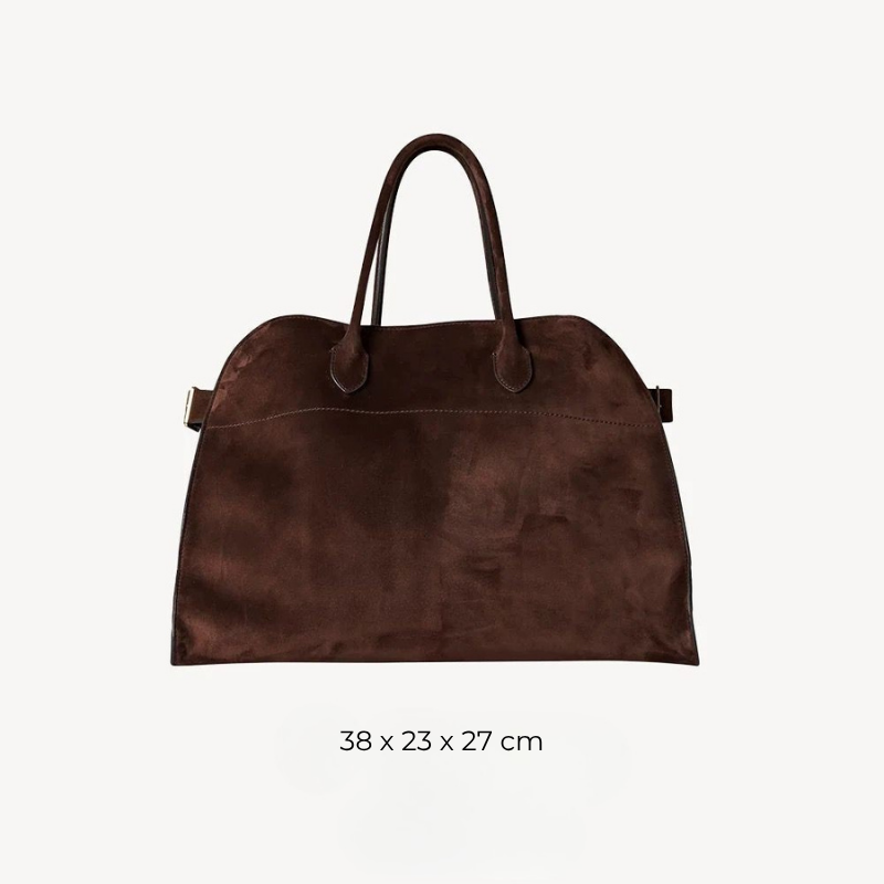 Marvoux Suede Tote Bag