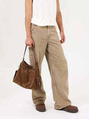 SIENA HOBO VINTAGE SÜET OMUZ ÇANTASI