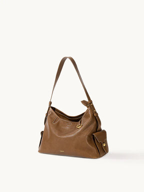 SIENA HOBO VINTAGE SÜET OMUZ ÇANTASI