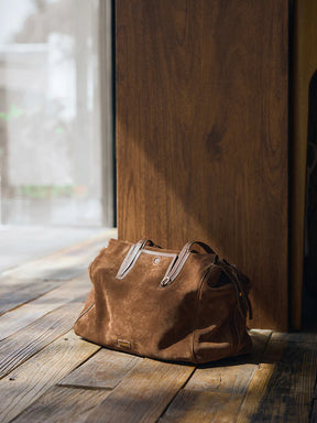 MEDIUM SIENA VINTAGE SÜET OMUZ ÇANTASI