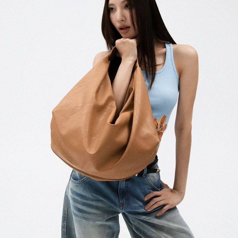DEUTZA Nuvé Bag – Minimalist Oversized Soft Tote