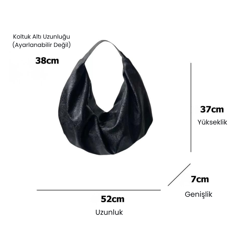DEUTZA Nuvé Bag – Minimalist Oversized Soft Tote